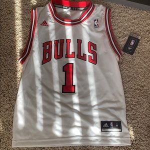 Bulls Derrick Rose Jersey.